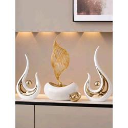 2 Piece White Home Decor