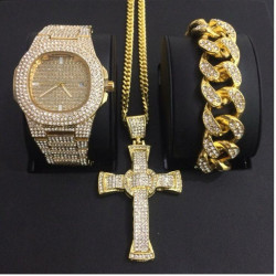 Iced Out Jewelry Set For Men